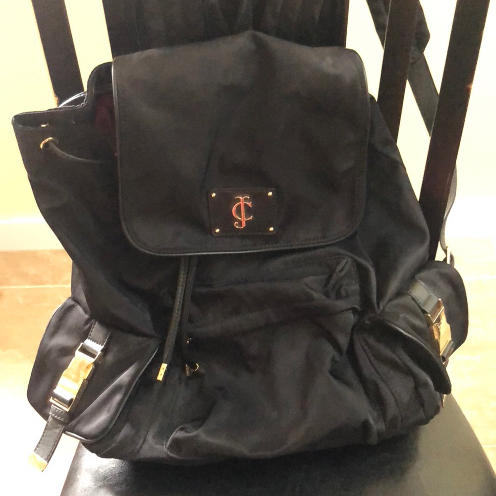 Never used black Juicy Couture backpack